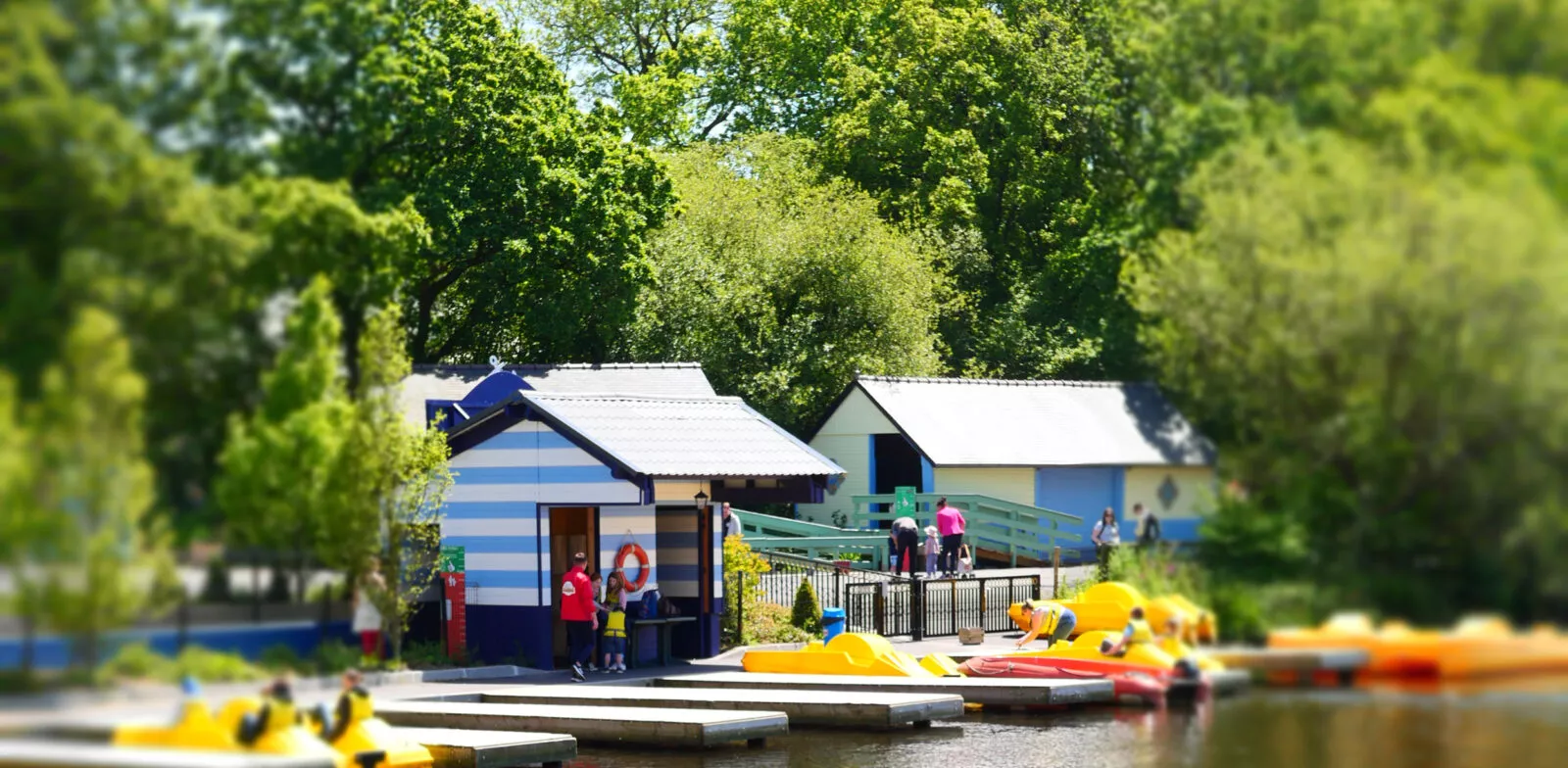 Le lac de la Récré des 3 Curés