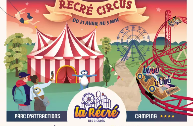Le Cirque Gervais à la Récré des 3 Curés