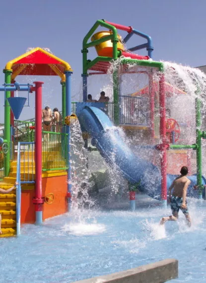 Jeux d'eau la Récré des 3 Curés