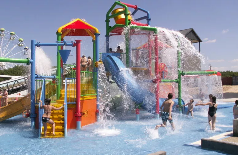Jeux d'eau la Récré des 3 Curés