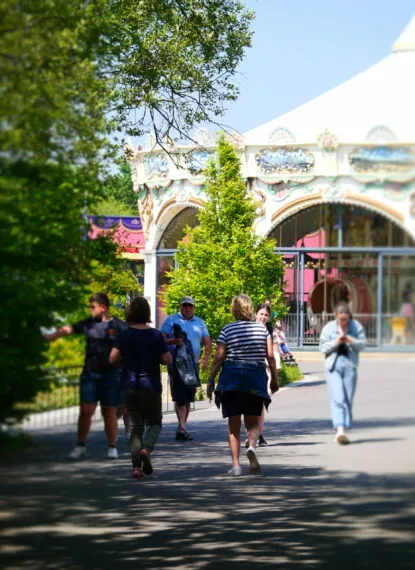 Entrée parc d'attractions