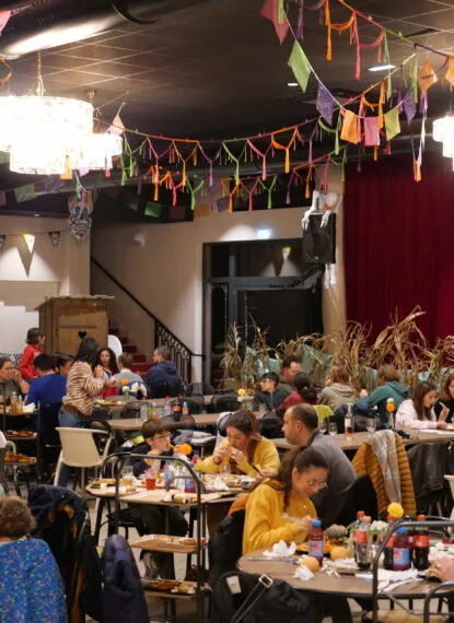 dîner spectacle la Récré des 3 Curés Halloween
