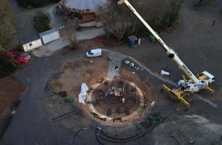 2025 Chantier tour de chute la Récré des 3 Curés