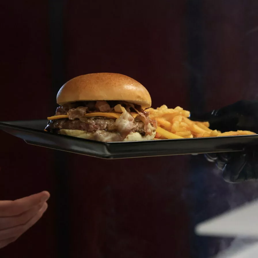 Burger fait maison Brest à la Récré des 3 Curés