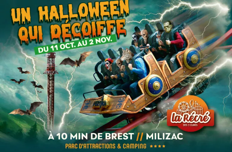 Halloween Brest Finistère sortie en famille la Récré des 3 Curés