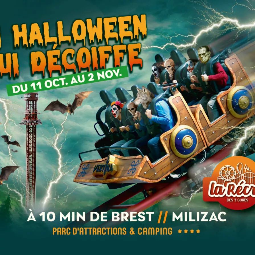 Halloween Brest Finistère sortie en famille la Récré des 3 Curés