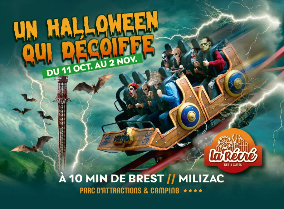 Halloween Brest Finistère sortie en famille la Récré des 3 Curés