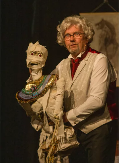 spectacle la Récré des 3 Curés Halloween