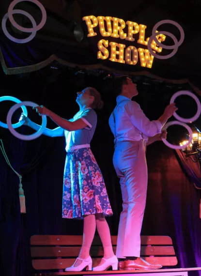 Spectacle à la Récré des 3 Curés