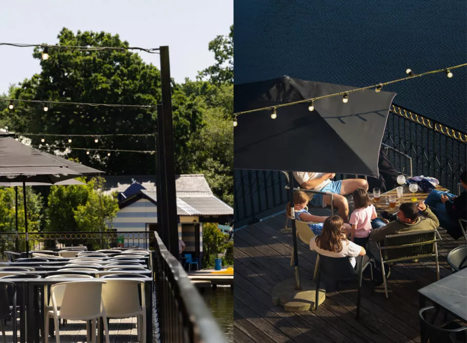 Plus joli restaurant de Brest et ses alentours avec sa grande terrasse vue sur le lac.