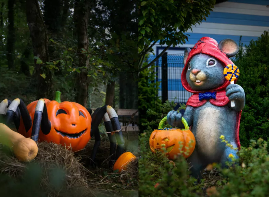 Décoration enfant sur le thème d'Halloween à Brest