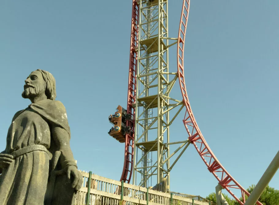 Vertika, attraction familiale parc d'attractions la Récré des 3 Curés près de Brest en Bretagne
