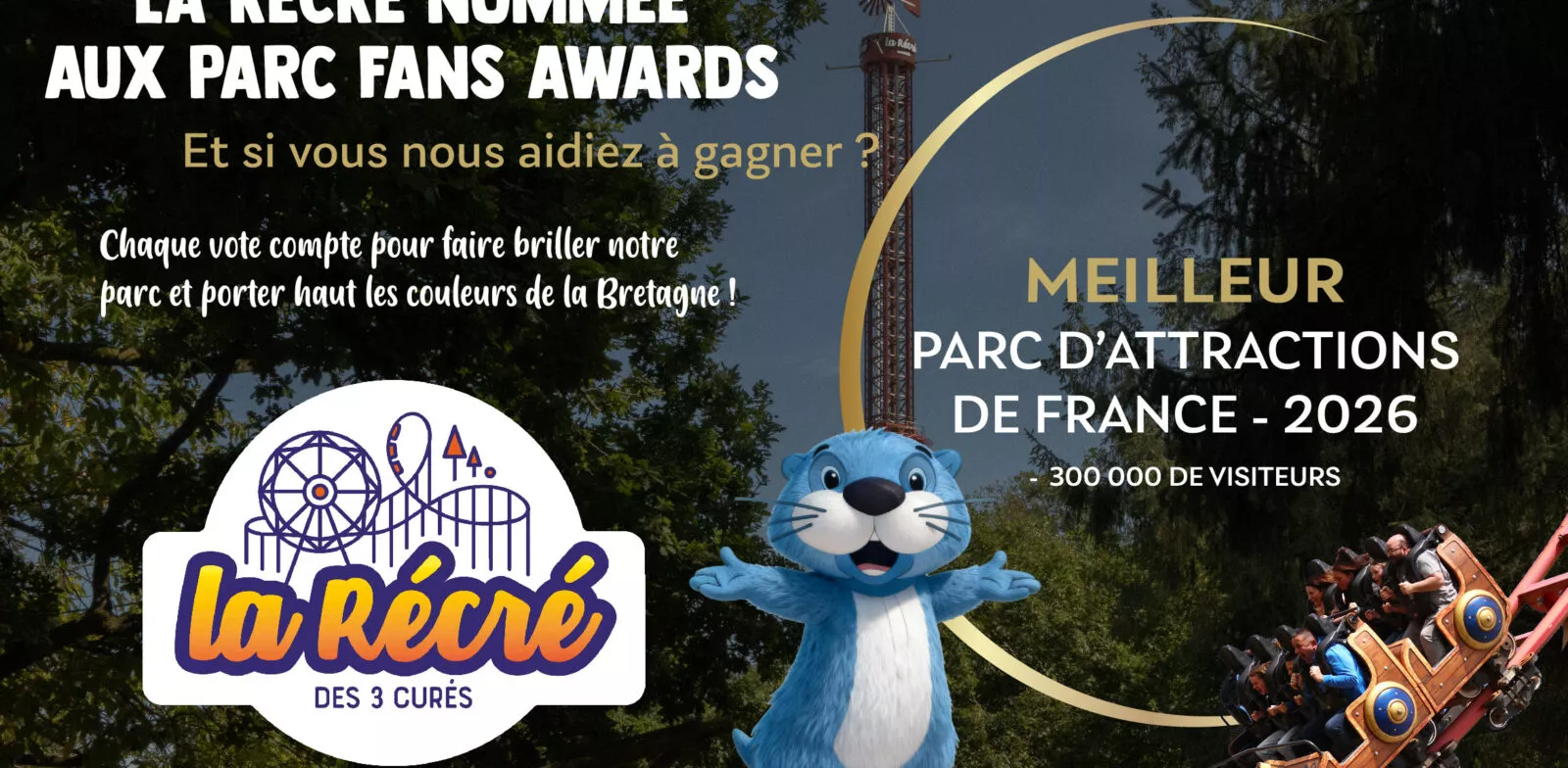 Parcs fans awards La Récré